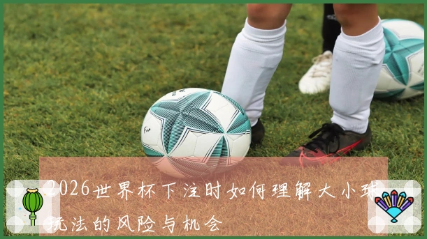 2026世界杯下注时如何理解大小球玩法的风险与机会