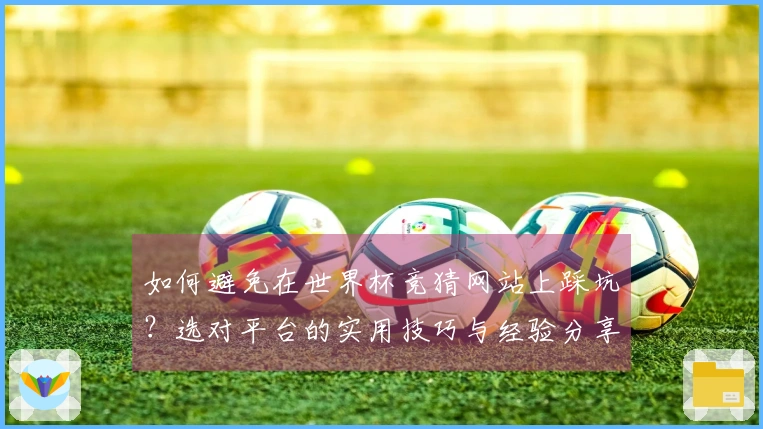 如何避免在世界杯竞猜网站上踩坑？选对平台的实用技巧与经验分享