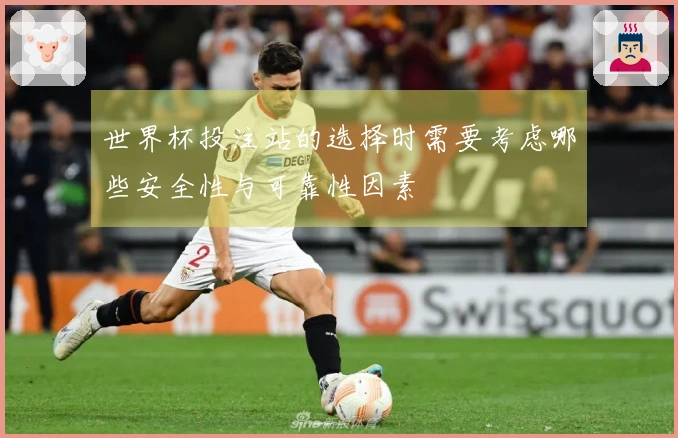世界杯投注站的选择时需要考虑哪些安全性与可靠性因素
